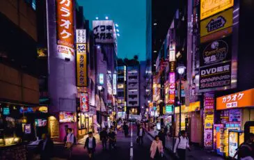 Japanese cityscape