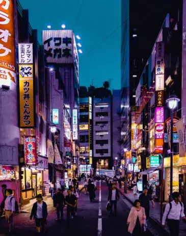 Japanese cityscape